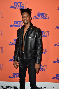 Kwesi Arthur at the 2018 BET award red carpet