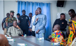 The CEO praised the Asantehene's unwavering support