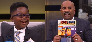 Nicholas Buamah and Steve Harvey