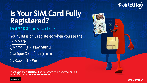 AirtelTigo to block all unregistered SIM cards