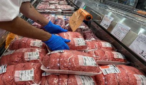 There has been a sharp increase in meat prices