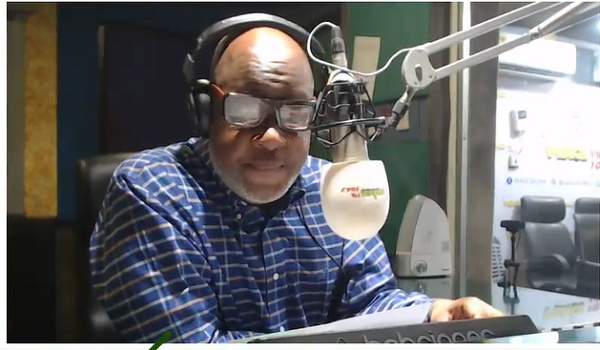 Host of Kokrokoo on Peace Fm, Kwame Sefa Kayi (Chairman General)