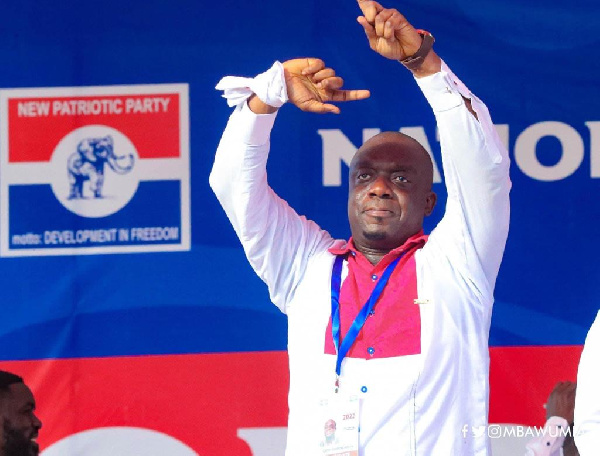 General Secretary of the ruling New Patriotic Party (NPP), Justin Frimpong Kodua (JFK)