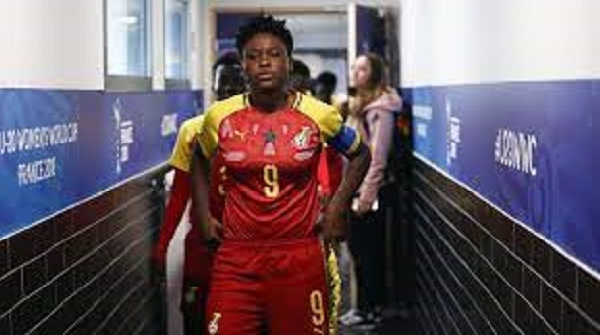 Black Queens forward, Priscilla Hagan