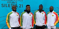 The 4×100 Relay Team has qualified for the Olympics