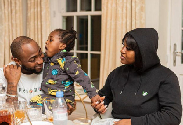 Davido, Chioma and the late Ifeanyi