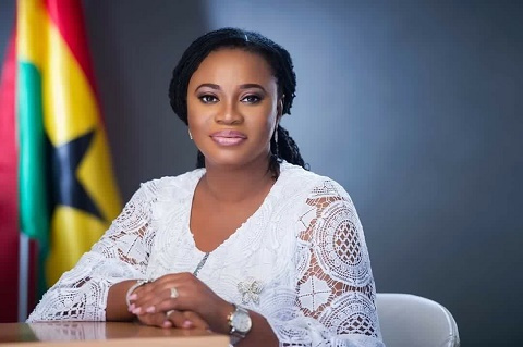 Chair of the Electoral Commission, Mrs. Charlotte Osei