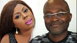 Afia Schwarzenegger and Kennedy Agyapong