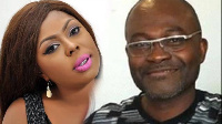 Afia Schwarzenegger and Kennedy Agyapong