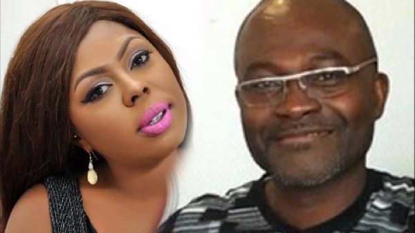 Afia Schwarzenegger and Kennedy Agyapong