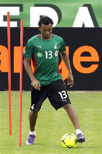 Ghana's Jordan Ayew