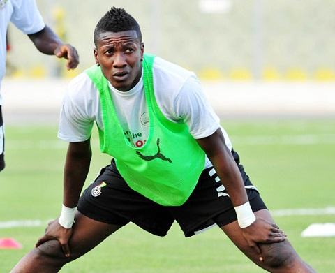 Black Stars captain, Asamoah Gyan