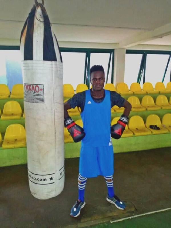 Ghanaian boxer, Abdul Wahid Omar