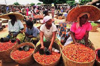 A file photo of market women