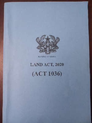 Act 1036 was passed into law by the Parliament of Ghana in 2020