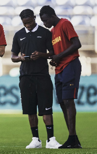 Ghanaian duo, Fatawu Issahaku and Felix Afena-Gyan