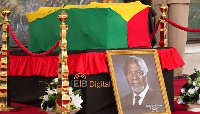 The late Kofi Annan would be given a private burial at the Military Cemetery in Accra tomorrow