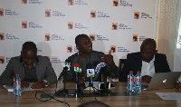 From left: Dr Ishmael Ackah, Mohammed Amin Adam and Benjamin Boakye