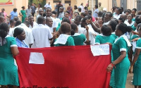 Striking nurses.    File photo.