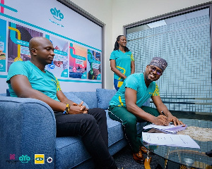 Abeiku Santana signing another ambassadorial deal aYo MTN