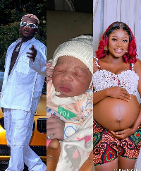 Nigerian musician and baby mama