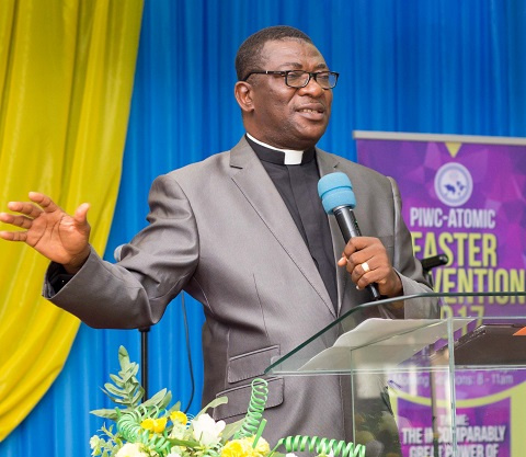 Reverend Daniel Nii Teiko Tackie, Resident Pastor of the Pentecost International Worship Centre