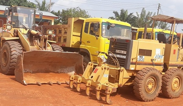 Contractors on site | File photo