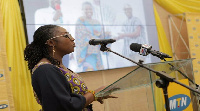 Mrs Georgina Asare-Fiagbenu, Senior Manager in-charge of Sustainability and Social Impact at MTN