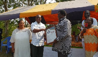 Mr. Paul Ansah presented with a citation of honour