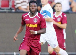 Muniru Sulley has parted ways with his Romanian club