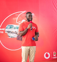 Head of Vodafone Cash at Vodafone Ghana,  Martison Obeng-Agyei