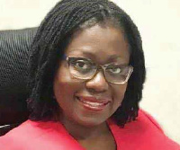 Second Deputy Governor of the Bank of Ghana, Elsie Awadzi