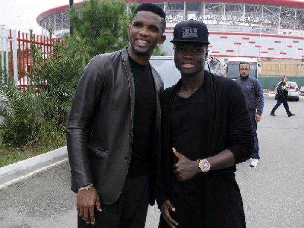 Samuel Eto'o and Samuel Inkoom