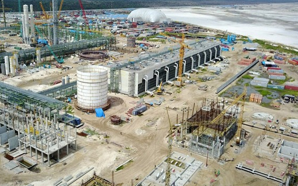 The refinery, being built at a cost of $19 billion in Lagos