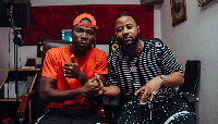 Ghanaian Dancehall artiste Stonebwoy and South African rapper, Cassper Nyovest