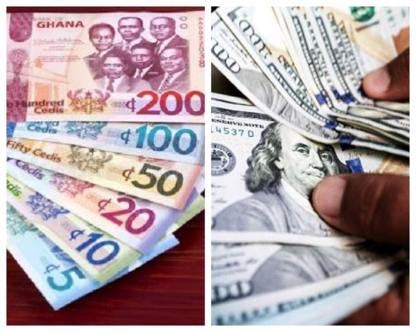 The Ghana cedi continues to lose ground to the US dollar