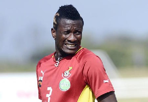 Black Stars Captain, Asamoah Gyan