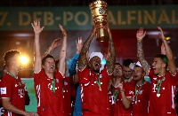 Jerome Boateng and his Bayern Munich teammates