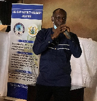 Mr. Fred Bubune Kpodo, Coordinating Director of Ada-East District Assembly