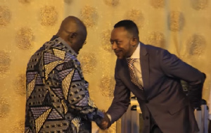 Rev. Owusu Bempah with President Akufo-Addo