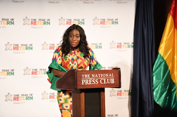 Catherine Afeku, Minister of Tourism Arts and Culture