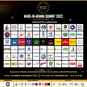 The Made in Ghana Summit 2022 (Breakfast Business Networking) will take place on December 12, 2022