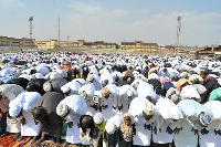 File photo of Muslims praying