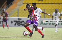 A shot from the Hearts vs. Ashgold game