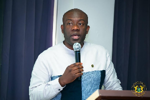 Kojo Oppong Nkrumah, Information Minister