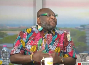 Dr. Randy Abbey is the host of Good Morning Ghana