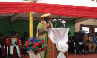 Dean of the Faculty of Health and Allied Sciences, Dr. Vitalis Bawontuo