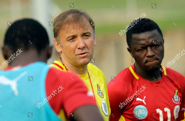 Goran Stevanovic coached the Black Stars between 2010 to 2012