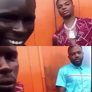 Young man captured with Wizkid and Paedae in ghetto neighbourhood