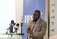 Senior Research Fellow at IFS, Dr. Said Boakye